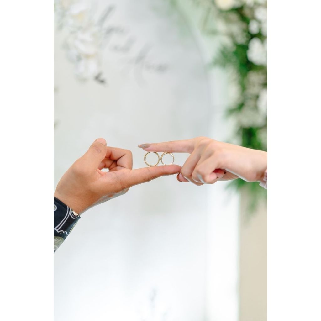 Cincin nikah paladium couple deffansilvver