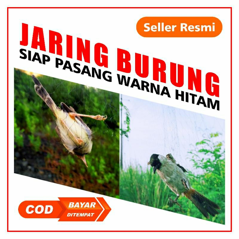 jaring burung kutilang/jaring burung perkutut/jaring burung kecil/jaring burung anti zonk