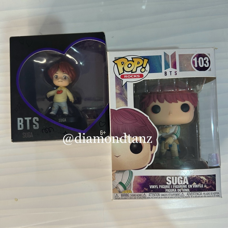 BTS SUGA min yoongi Vinyl Figure Funko POP mattel
