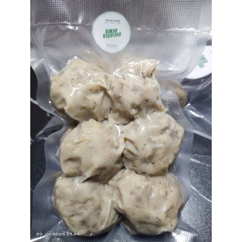 

Bakso Urat Medium 3 Butir Ekonomis Kayarasa Tasik