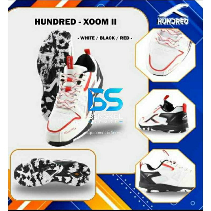 SEPATU BADMINTON HUNDRED XOOM II | Sepatu Bulutangkis