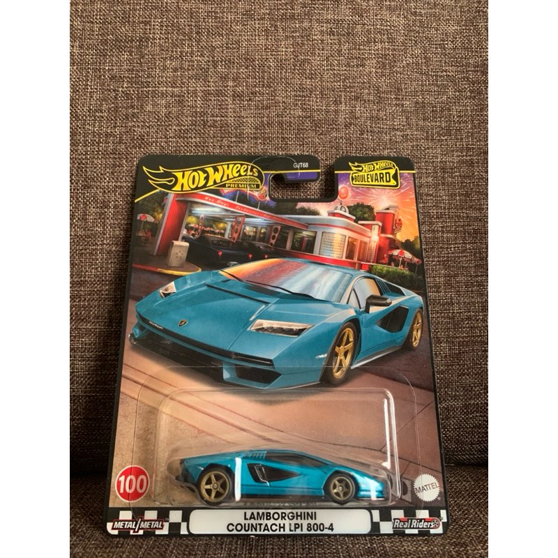 Hotwheels Premium - Lamborghini Countach Boulevard