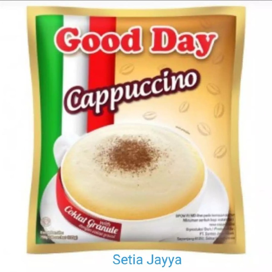 

Good Day Cappucino - Kopi Sachet - Minuman kemasan Instant - Kopi Instant - Good Day