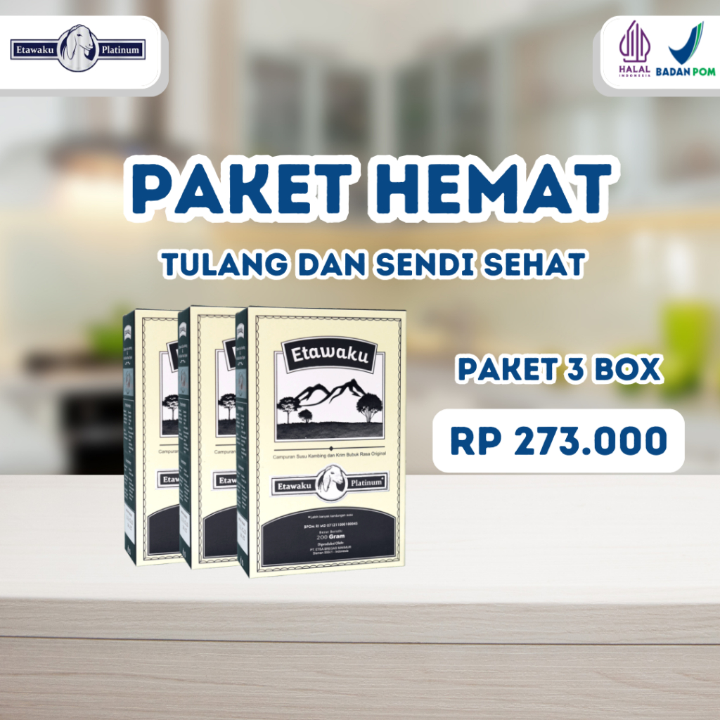 

ETAWAKU PLATINUM ORIGINAL PAKET 3 BOX - Susu Kambing Murni & Krimer Bubuk