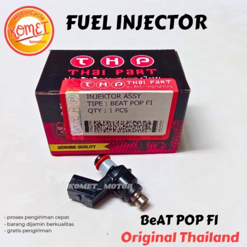 [KOMET] INJEKTOR INJECTOR BEAT POP/BEAT ESP/BEAT STREET/SCOOPY ESP/VARIO ESP 6 HOLE (THP)