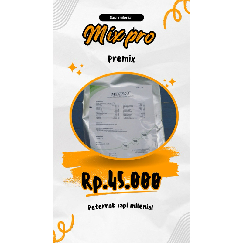 MIXPRO PREMIX TERMURAH
