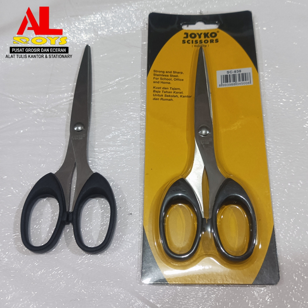 

Gunting Kertas Ukuran Sedang joyko SC838 / Joyko Scissors SC-838