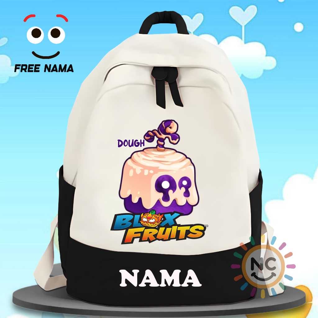 Tas Ransel Anak Blox Fruits Dough Free Nama