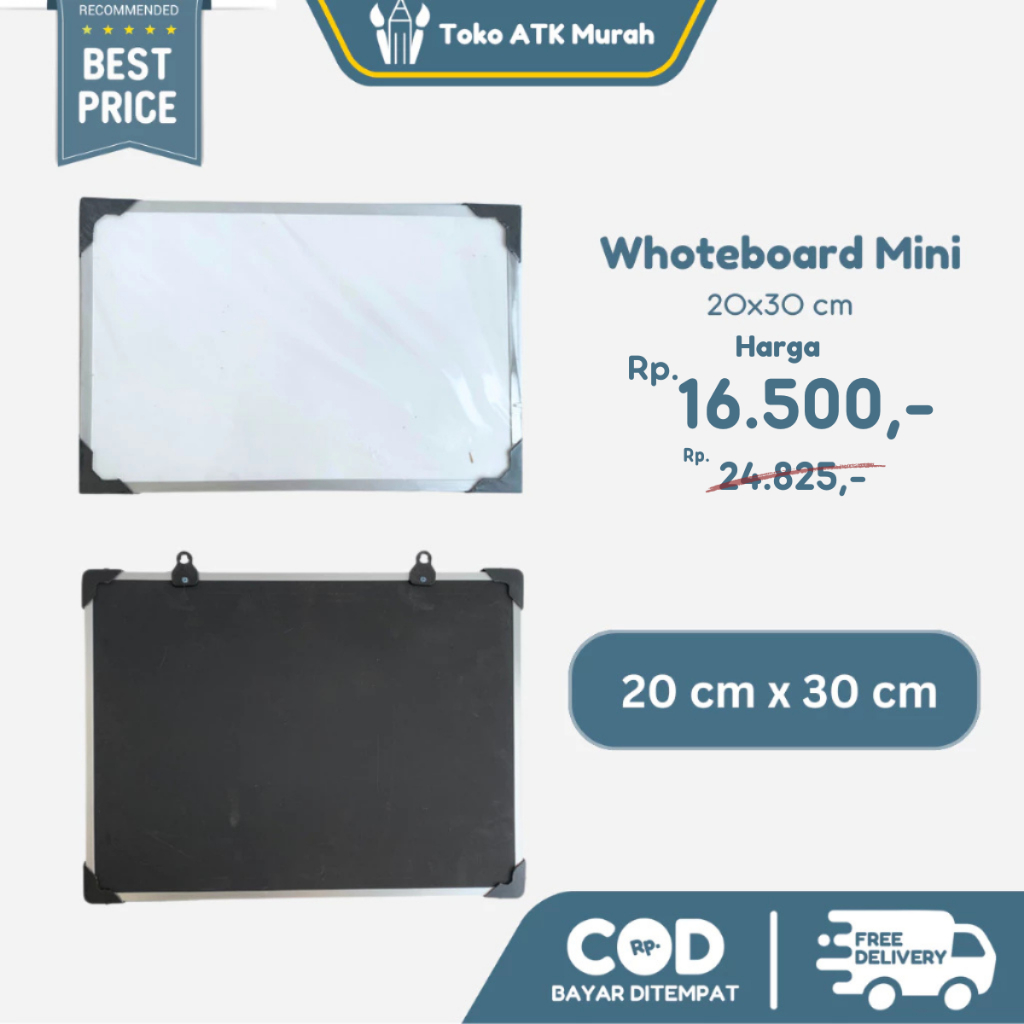 

Papan Tulis / Whiteboard 20x30