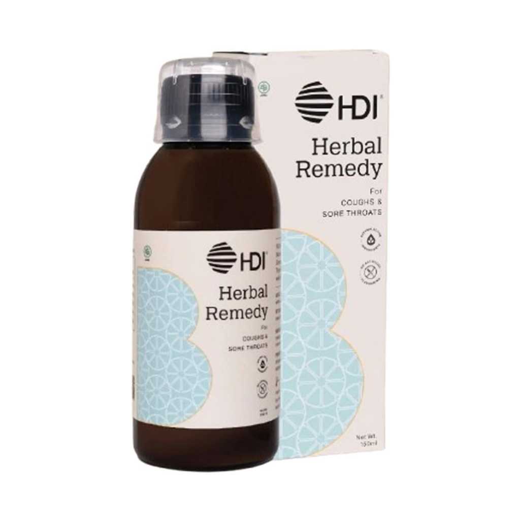 Naturals Herbal Remedy - Obat Meredakan Batuk dan Melegakan Tenggorokan - HDI Origins™ 100%