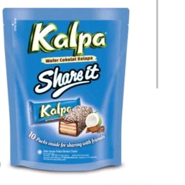 

Kalpa Wafer Cokelat Share It Pouch 10 x 9 g