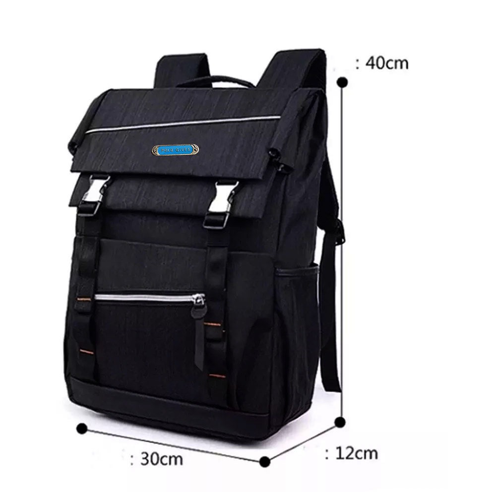 Tas Pria Ransel KanvasTas Punggung Casul Pria Tas Kanvas FORTUNE  IMPORT Backpack Trendy Ransel kanv