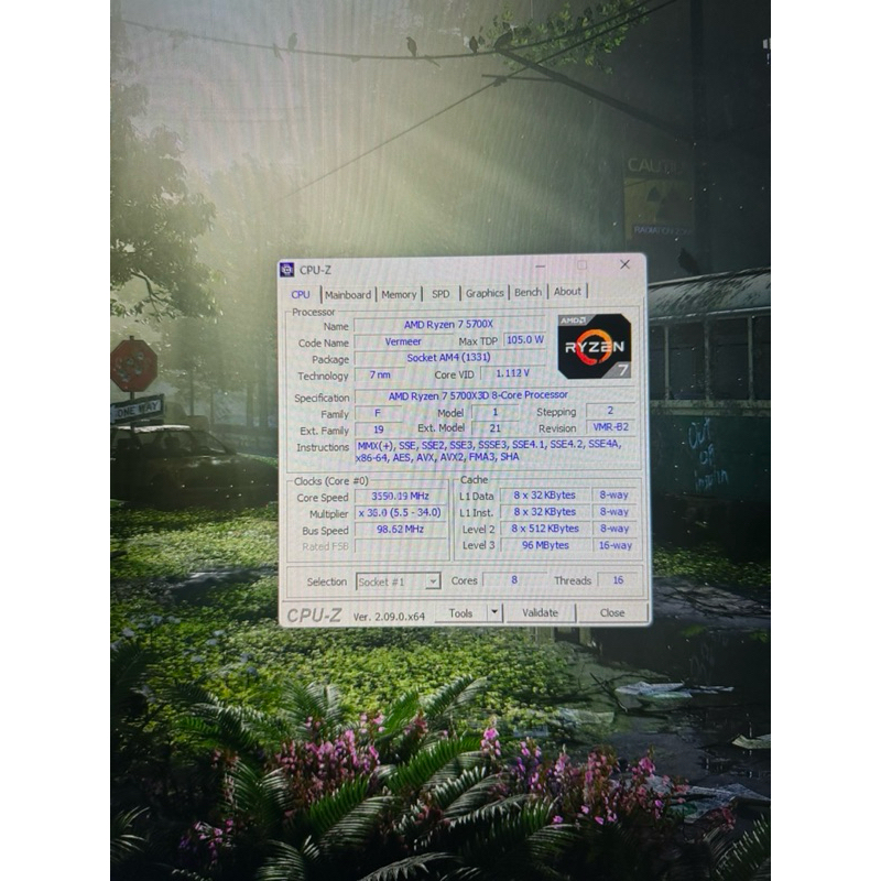 ryzen 7 5700x3d Tray (second)