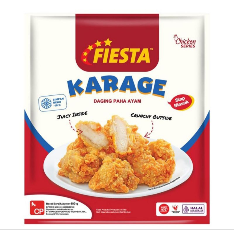 

Fiesta Karage Daging Paha Ayam 400 g - only sameday dan instan