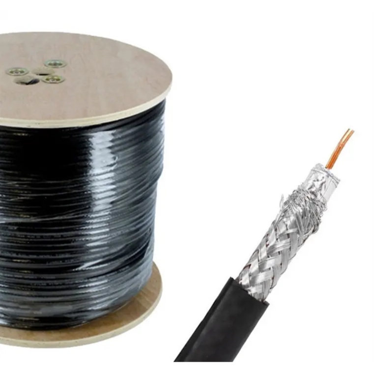 KABEL RG59  CCTV KABEL ANTENA RG59 HARGA PER 1 METER KABEL  KABEL ANTENA KABEL CCTV  TERBAIK HITAM H