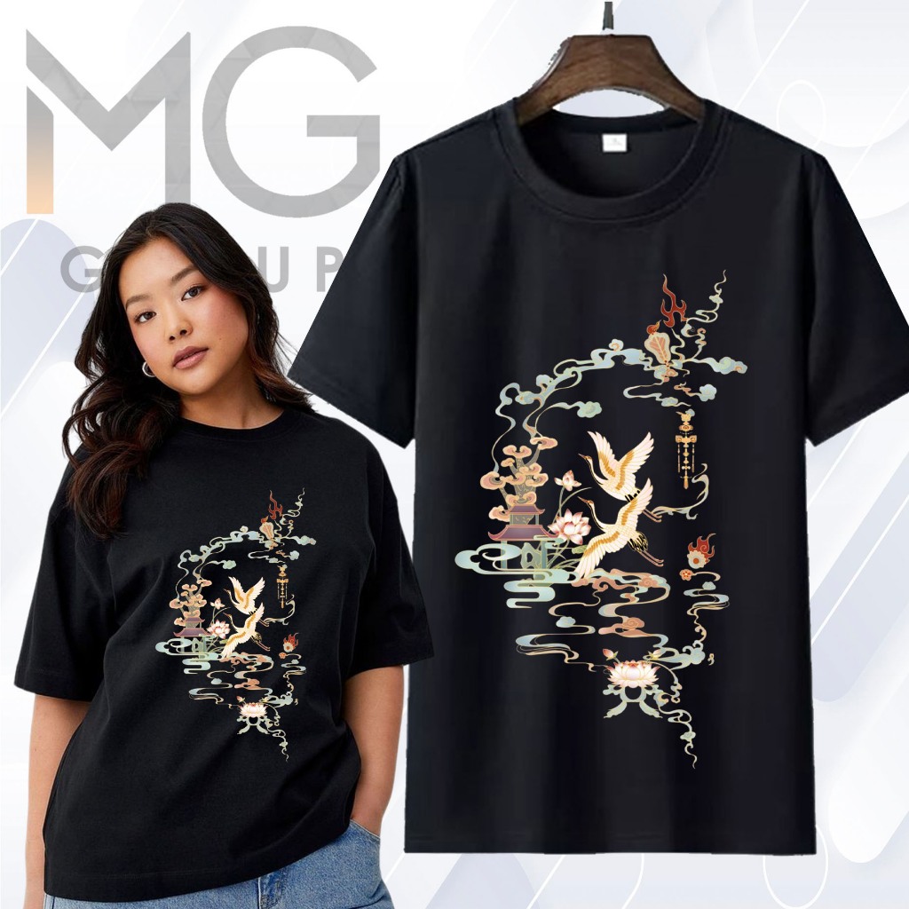 Kaos Cheng Beng Tshirt Qing Ming Baju Putih Sembahyang Kuburan Tradisi Chinese Leluhur Cina QM6-10