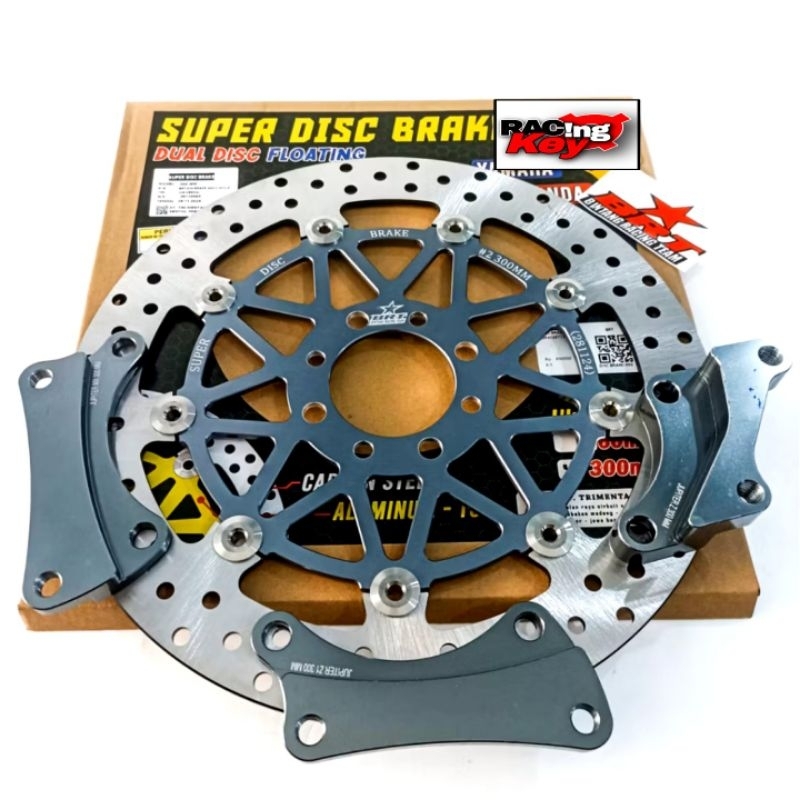 Piringan Cakram Lebar BRT Vario 125 150 Led NewLED Vario 160 CBS 4 Hole Super Disc Floating 260mm 30