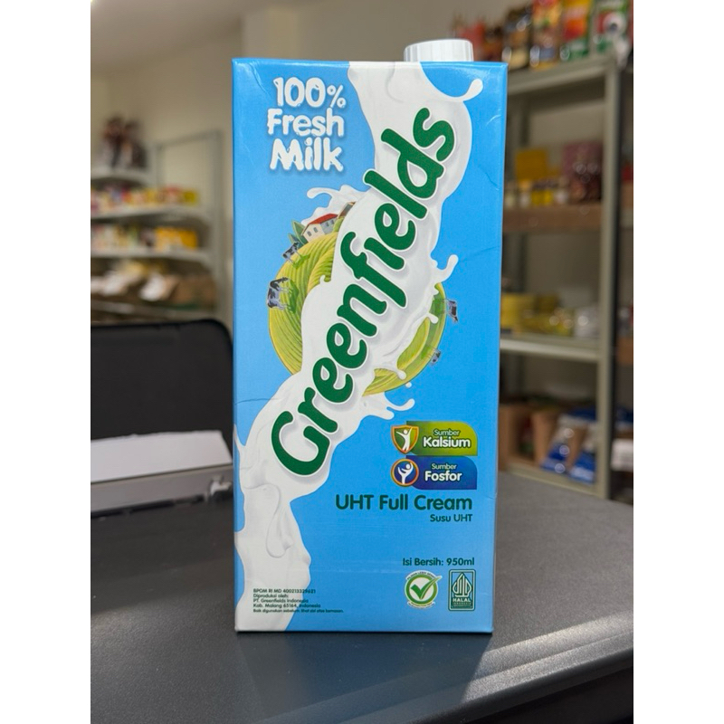 

Greenfields UHT Full Cream / susu UHT 950ml