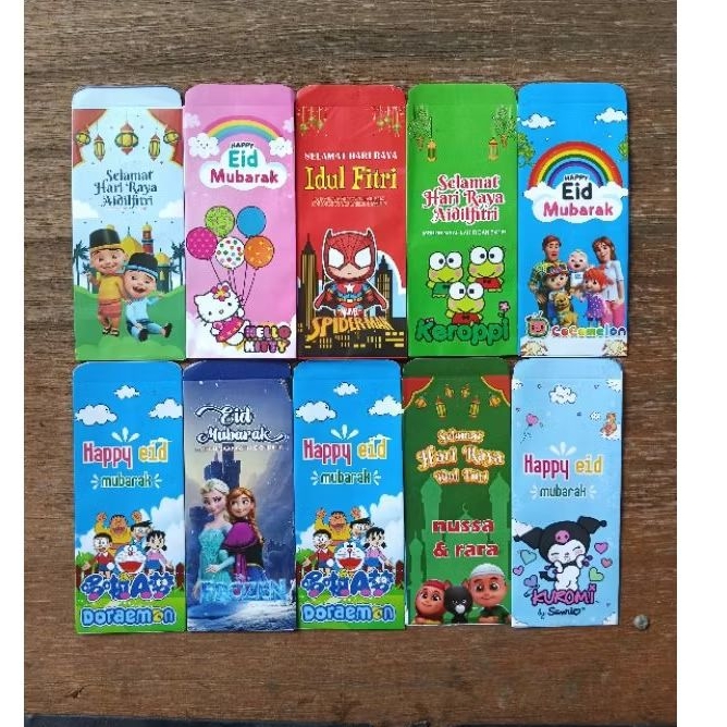 

Amplop lebaran 2024 uang tanpa dilipat motif kartun
