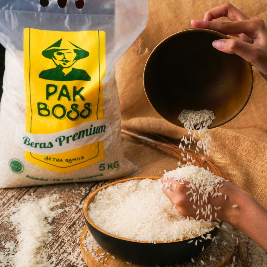 

Beras Pak Boss Premium 5 Kg Setra Ramos