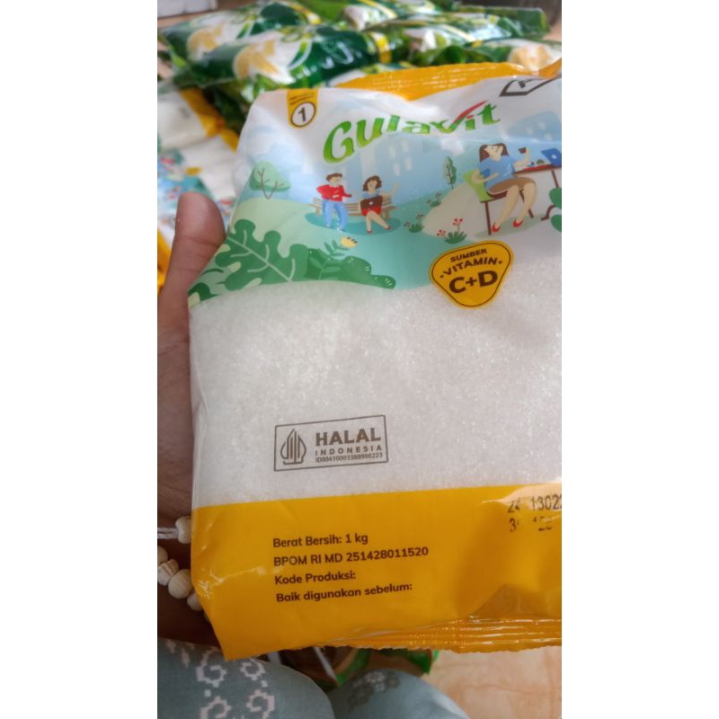 

Gula pasir gulavit kemasan 1kg