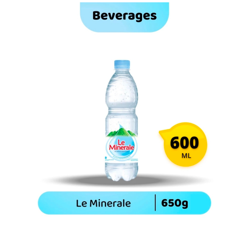 

Le Minerale 600ml