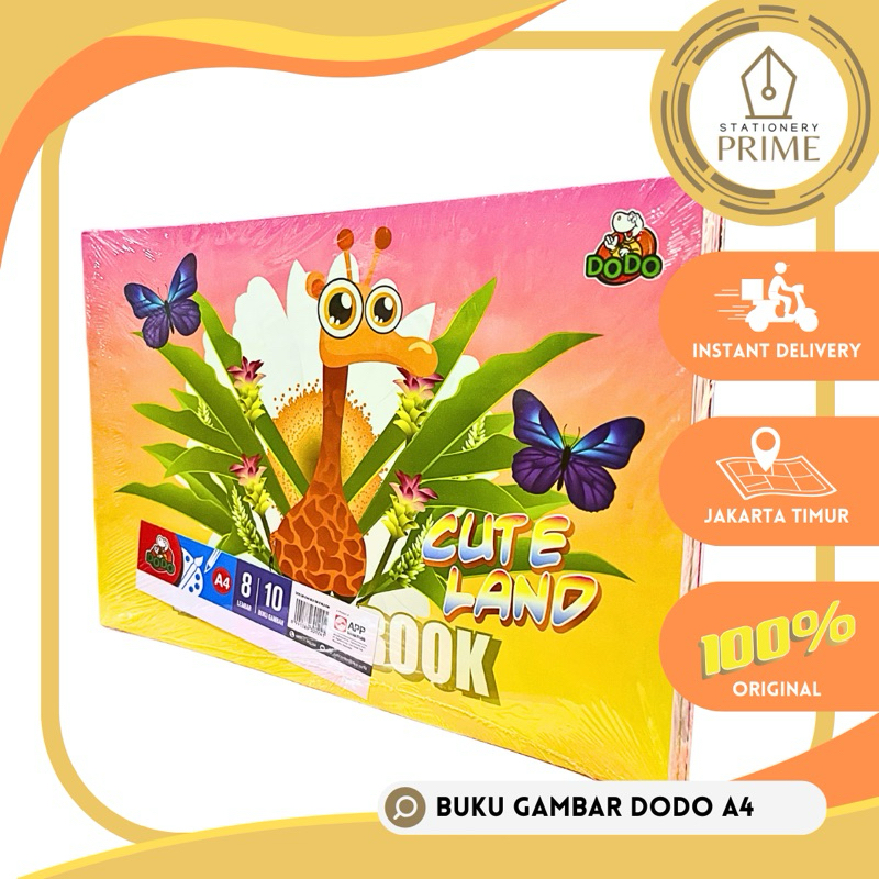 

Buku Gambar DODO A4 by SiDU ( Isi 10 Buku )