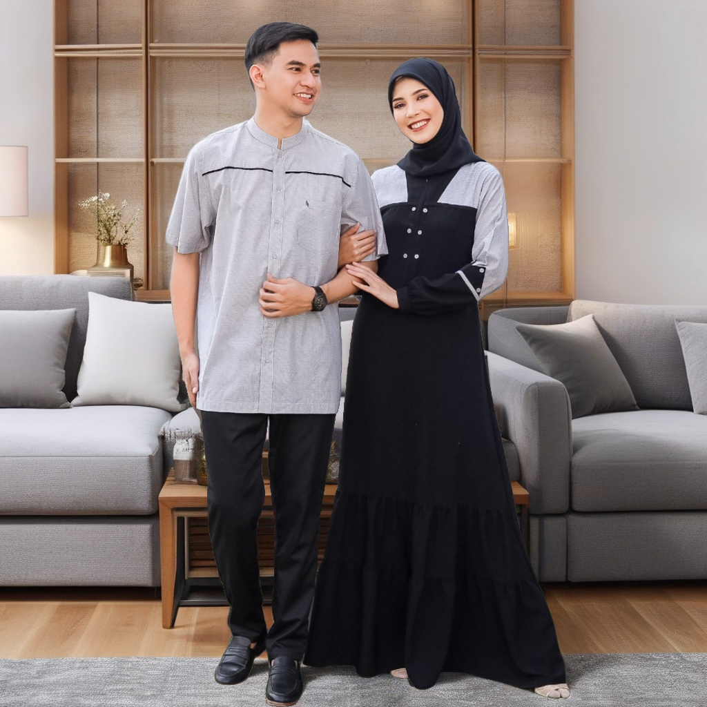 FAMSET Sarimbit Keluarga Couple  SEPLY HITS 67 BLACK ONYX