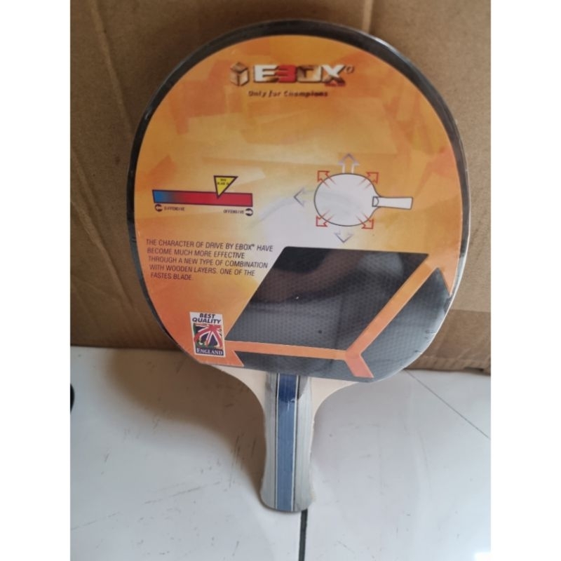 Bat PingPong Bet Tenis Meja Ebox Spin