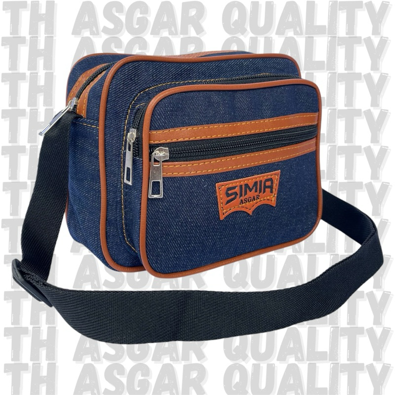 TAS MINI BACK TAS SELEMPANG SIMPEL CASUAL MODEL LEVIS DENIM