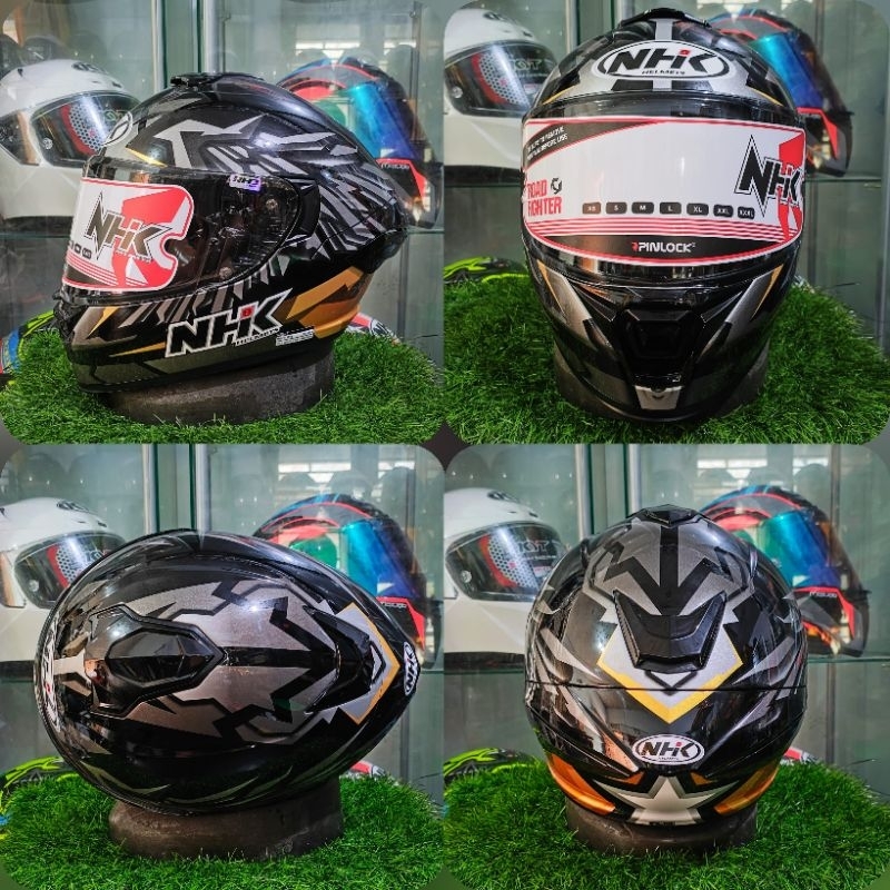 NHK MARK 1 MOTIF WINGS STAR BLACK GOLD ORIGINAL NHK