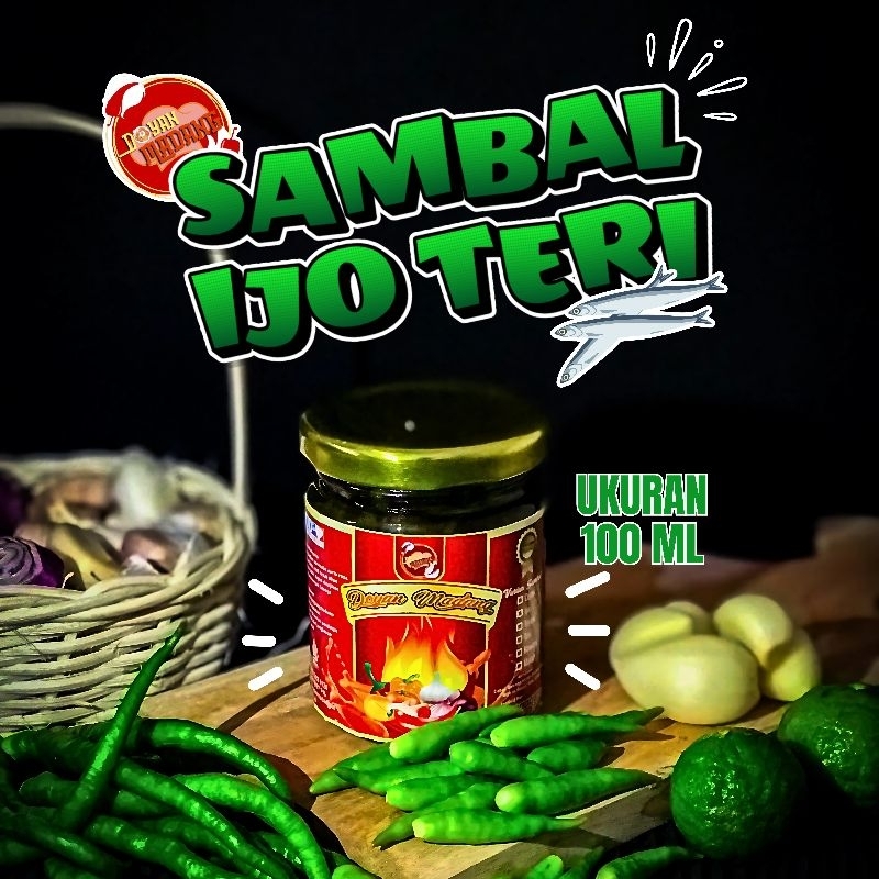

Sambal Ijo Teri by Doyan Madang - Ukuran 100 ml