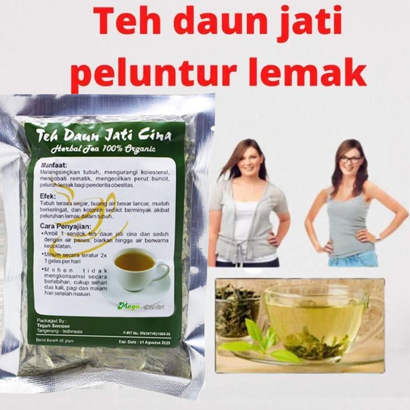 

hope store - LANGSING ALAMI !!! Teh Daun Jati Cina - Teh Peluntur Lemak / Teh hijau / Teh Herbal /Teh Pelangsing