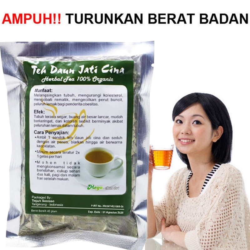 

Teh Daun Jati Cina - Teh Hijau/ Teh Herbal - Teh Pelangsing - Ampuh Melangsingkan dgn Cepat