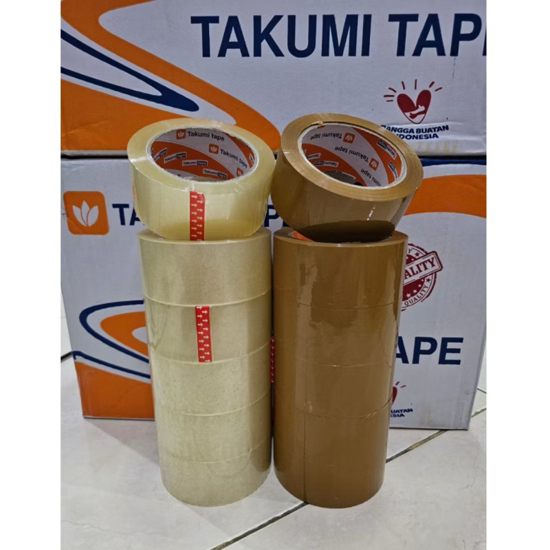 

TERMURAH LAKBAN 100 YARD / LAKBAN BENING / LAKBAN COKLAT / 2INCH x 100YARD / LAKBAN MURAH