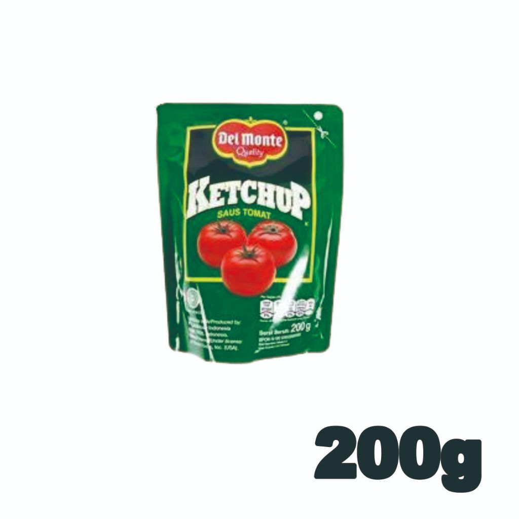 

DELMONTE SAUS TOMAT POUCH - 200 GRAM