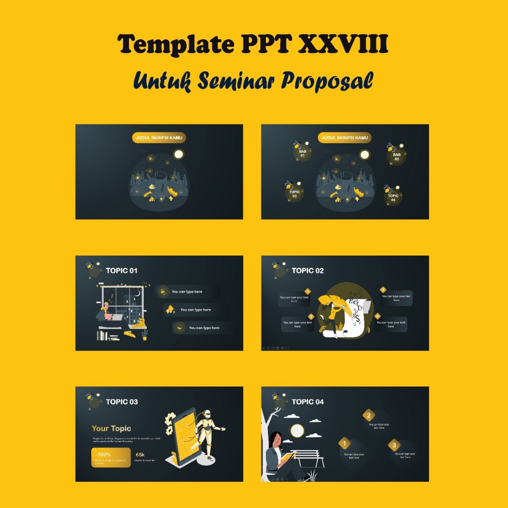 Template PPT 28
