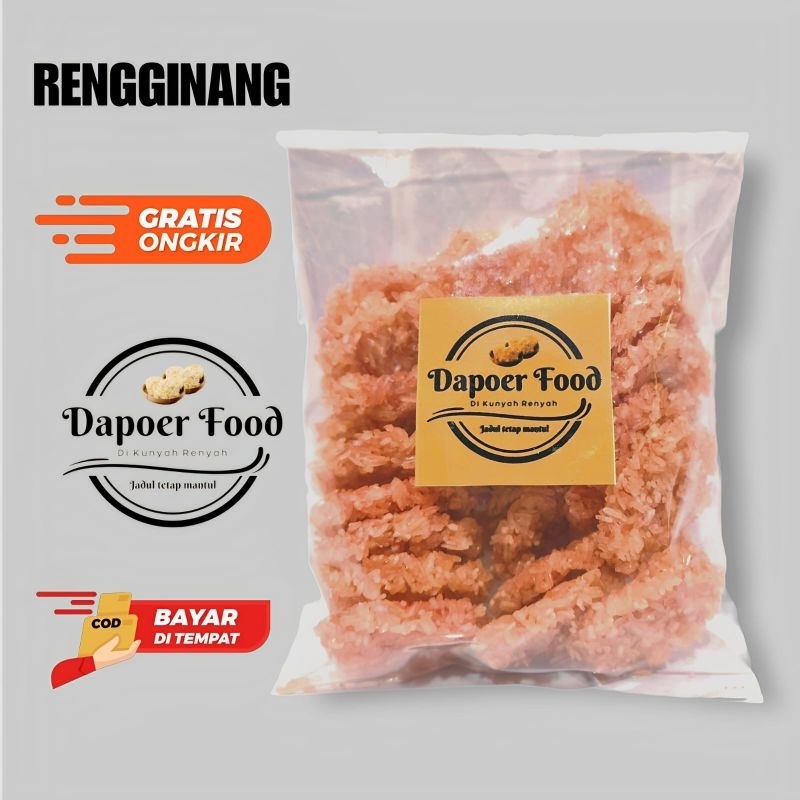 

Rengginang terasi gurih renyah mekar / ranginang mantul Khas Bandung / keripik mentah / makanan tradisional / cemilan tradisional / makanan jadul