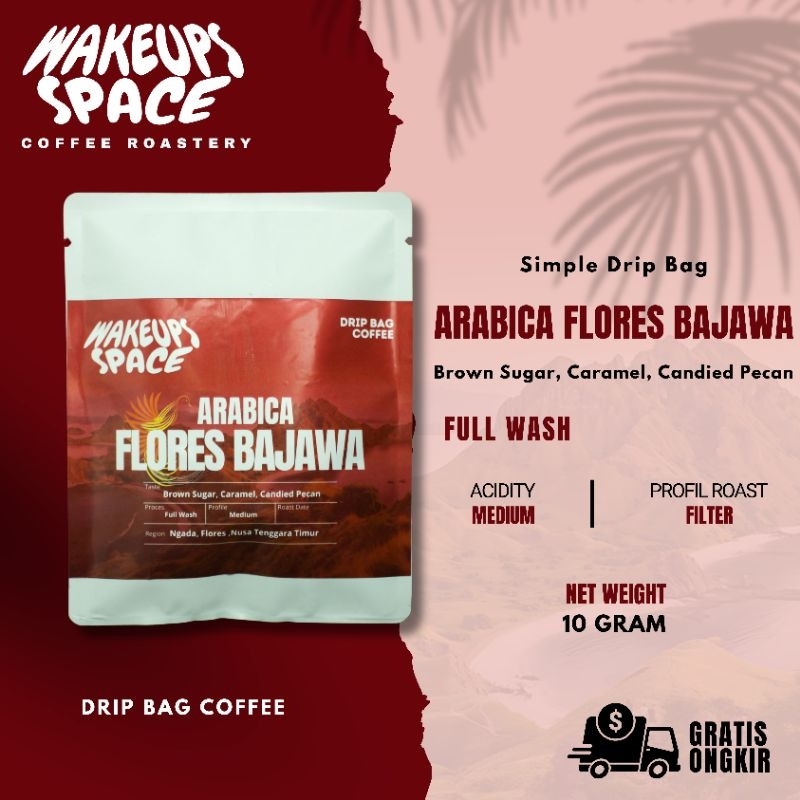 

Dripbag Coffee Filter Arabica Flores Bajawa
