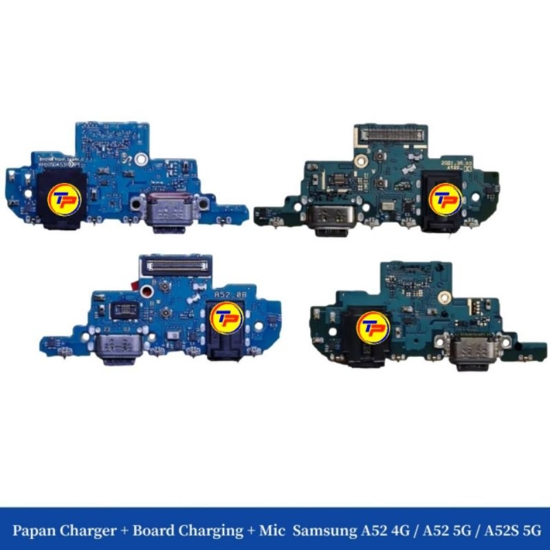 Papan Charger + Board Charging + Mic  Samsung A52 4G - A52 5G - A52S 5G
