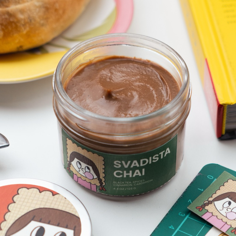 

Svadista Chai Spread | Selai Chai Milk Tea untuk Roti Kue Baking Pastry Topping