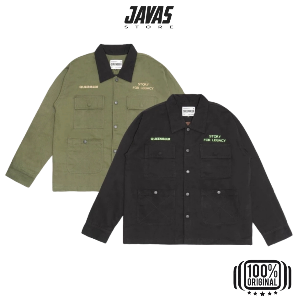 Jaket Queenbeer Original Canvas Jacket 607