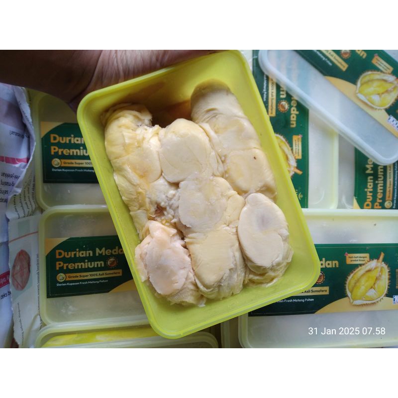 

Durian kupas Medan premium garansi manis