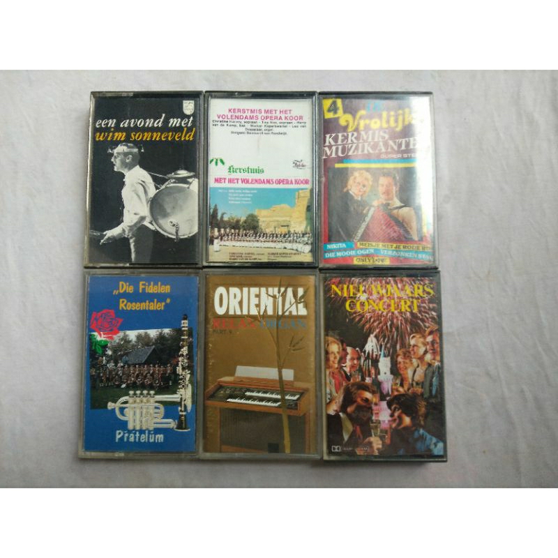 (bisa cod) kaset tape pita lagu barat impor instrumen