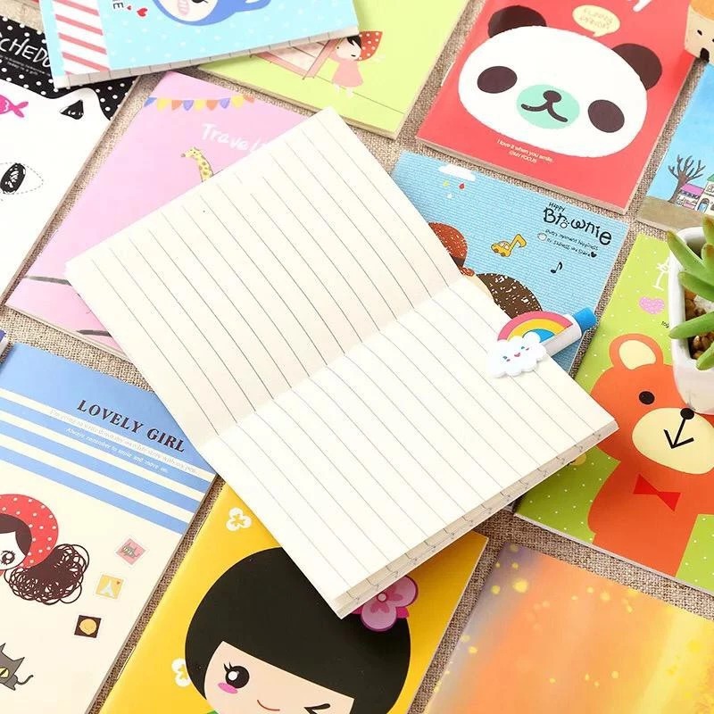 

BUKU TULIS MINI NOTE BOOK CATATAN LUCU ANAK SEKOLAH IMPOR MURAH COD