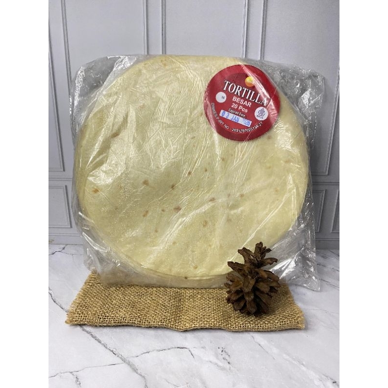 

Kulit Tortilla isi 20 lembar (Ukuran Besar, Sedang, kecil)