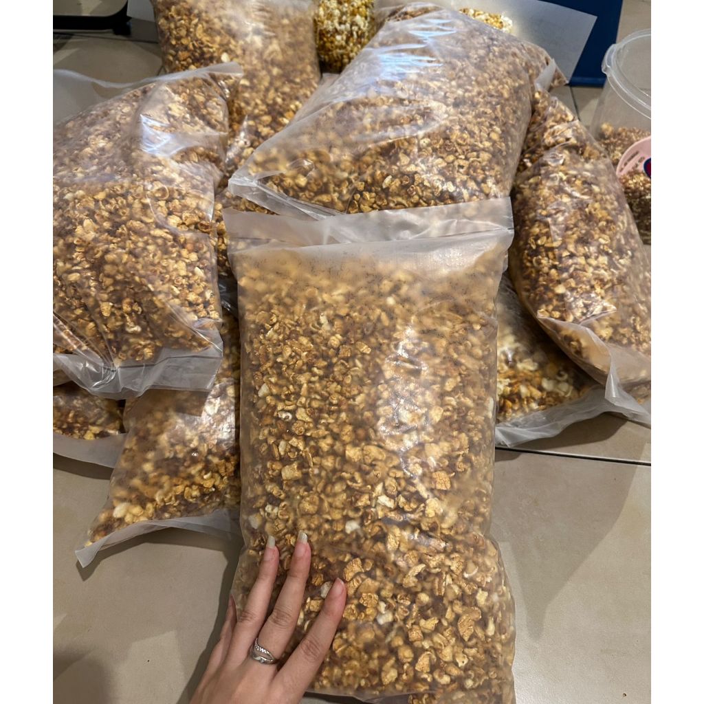 

Remahan Popcorn Full Caramel [MASIH GARING & ENAK] - 1 Pack