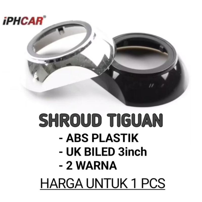iPHCAR Shroud Tiguan ABS Plastik UK Biled 3inch