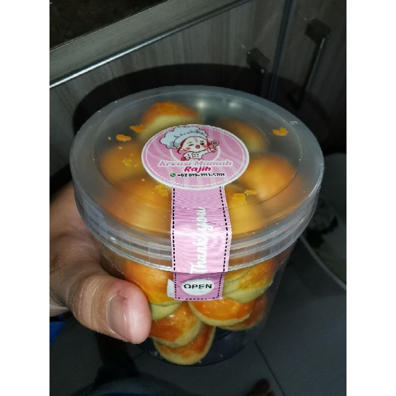

Nastar Dan Kastengel keju 416gr toples size 500ml