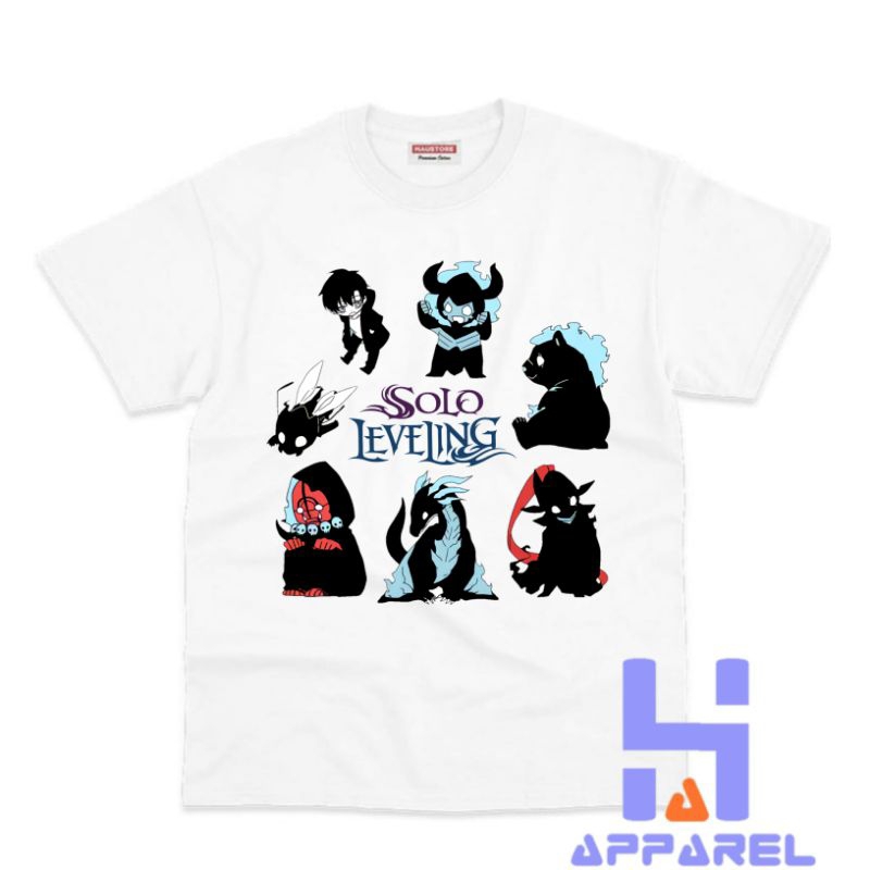 BAJU ANAK KAOS ANAK SOLO LEVELING ARISE